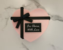 Valentine’s Gift Box Filled with Chocolates – Pink and Black Variant